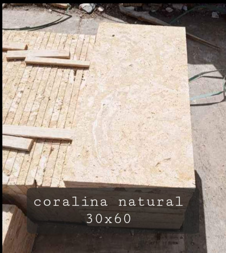 Venta De Coralina Tipo Losa 30x60 Natural Y Apomasada 