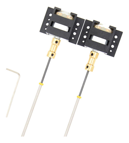 Juego De Propulsión De Motor De Barco Rc Diy, Eje De 15 Cm,