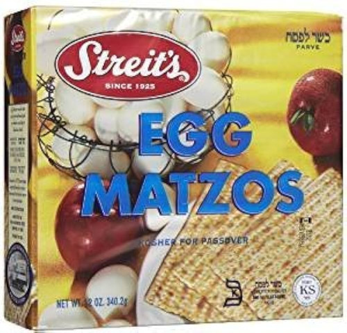 Streit's Passover Egg Matzos 340 G