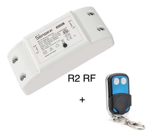 Sonoff R2 Rf Y Wifi Domotica Rele + Control Casa Inteligente