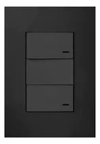 Comprar Llave De Luz Armada Doble Punto Combinacion Negro Platinum