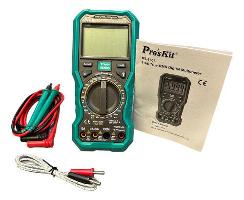 Tester Proskit Mt-1707 True-rms Frecuencia Capacitancia Temp