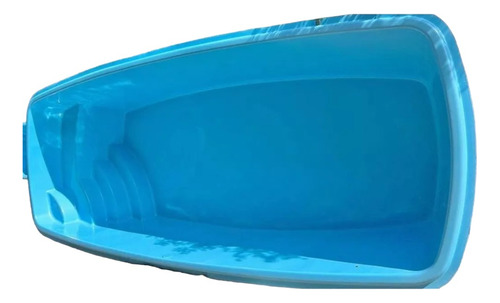 Piscina De Fibra 6.10x2.60x1.30 Completa