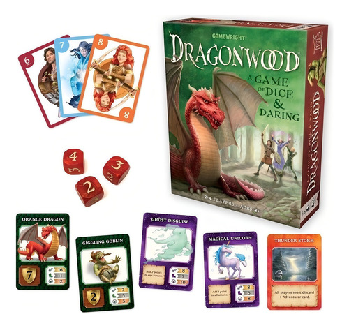 Dragonwood Juego De Mesa - Gamewright