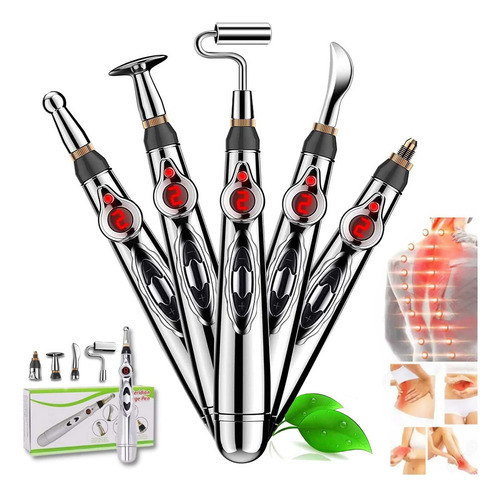 Einaro Pluma De Acupuntura Electrónica Para Aliviar El Dolor-5 En 1