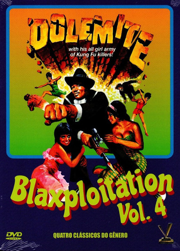 Dvd Blaxploitation Vol 4 Com Cards - Versatil Bonellihq Q20