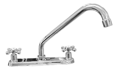Mezcladora Cromada Para Fregadero Acero Inoxidable Meer