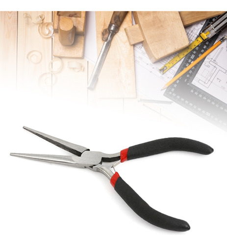 Alicates De Punta Fina Con Pinza Para Manualidades, Herramie