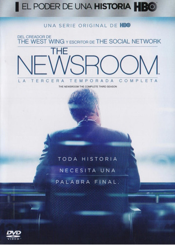The Newsroom Tercera Temporada 3 Tres Serie Dvd