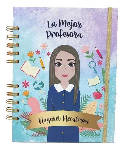 Agenda Planificadora Profesora Personalizada