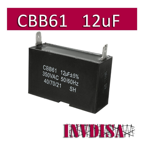 Capacitor 12uf 350vac Cbb61