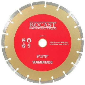 D. Diamantado Segm 350 X 25,2/22 P/conc/asf Rocast