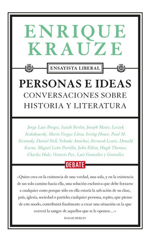 Personas E Ideas - Krauze, Enrique  - *
