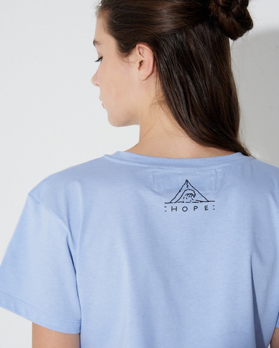 Remera Surft Hope - Cool Blue Mujer System