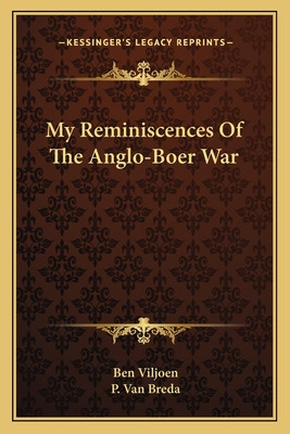 Libro My Reminiscences Of The Anglo-boer War - Viljoen, Ben