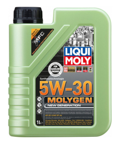Aceite Antifriccion Molygen 5w-30 Liqui Moly 1l