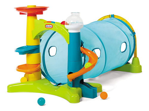 Little Tikes Learn Play Túnel De Actividades 2 En 1 Con Jueg