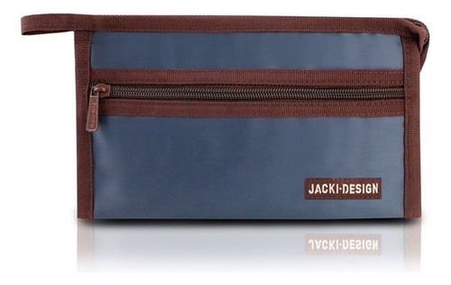 Necessaire Envelope Essencial Iii Sofisticada Jacki Design Cor Azul-escuro