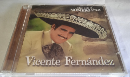 Vicente Fernandez / Mas Con El Numero Uno /cd Original Usado