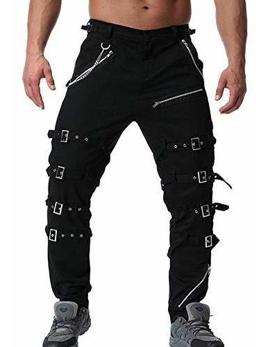 Akarmy Pantalones De Carga Para Hombre, Estilo Hiphop, Rock,