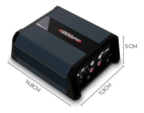 Soundigital Sd 800 Sd800 Sd800.4d 800.4d 4 Canais Evo 4.0
