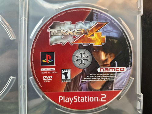 Tekken 4 Playstation 2 Ps2 Original Físico Buen Estado 