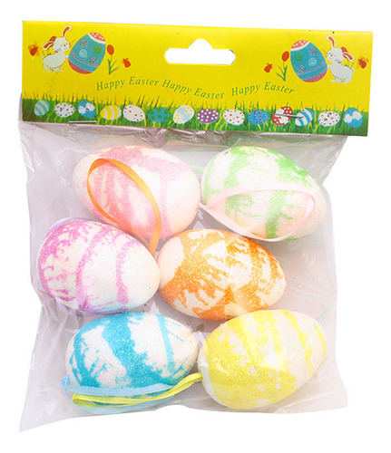 Huevos De Pascua Escena Festiva Decoración Colgante 30pcs