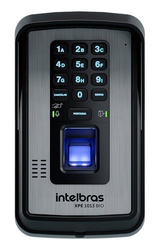 Porteiro Eletrônico 13 Tecla Xpe 1013 Biometria Intelbras