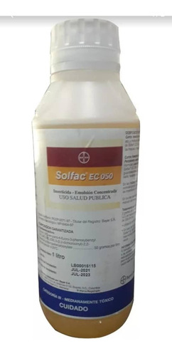 Insecticida Solfac Ec 050 1l