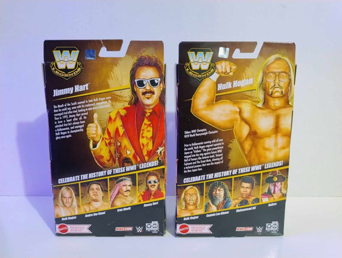 Mattel Wwe Legends Elite Set De Jimmy Hart Y Hulk Hogan
