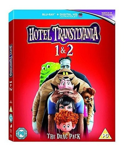 Hotel Transylvania 1-2 [blu-ray] Región Del Reino Unido