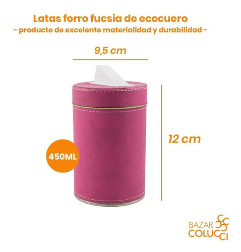 Latas Forro Fucsia X2 Capibara - Bazar Colucci