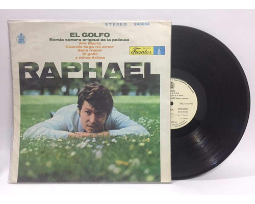 Raphael - El Golfo Banda Sonora Vinilo Lp