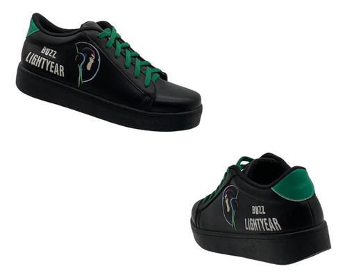 Tenis Mod. Para Niño(a) Buzz Lightyear Bordado Juvenil