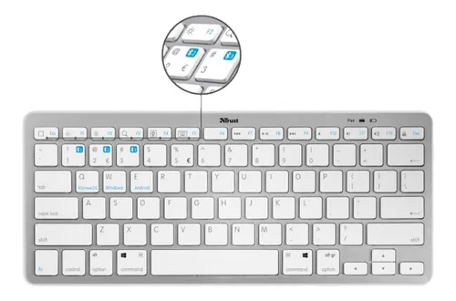 Teclado trust bluetooth sale