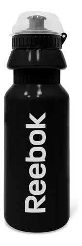 Botella Deportiva Reebok 750ml Se Wat Bot Caramañola El Rey Color Negra-logo Blanco