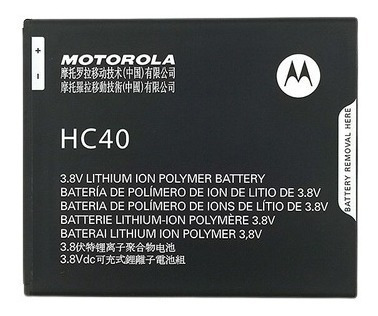Bateria Motorola Hc40 Moto C / C Plus / G5 / G4 Play / E4 E5