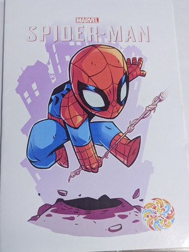 Libro Para Colorear Spiderman Man