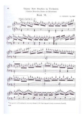 Thirty New Studies In Technics Op.849 / 30 Nuevos Estudios.