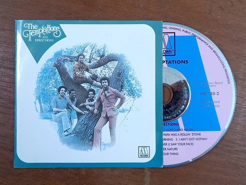 Cd The Temptations - All Directions (1993) Europa R10