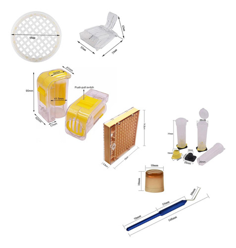 Kit De Cría De Reina, Tazas De Herramientas De Injerto Para