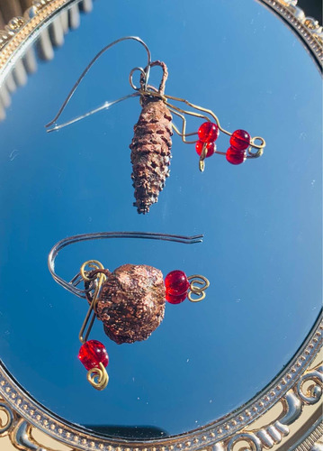 Imagen 5 de 7 de Aros Frutos Del Bosque, Pasante De Acero Quirurgico, Joyeria