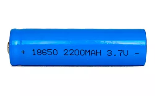 Batería recargable Li-ion 2200 mAh tipo 18650