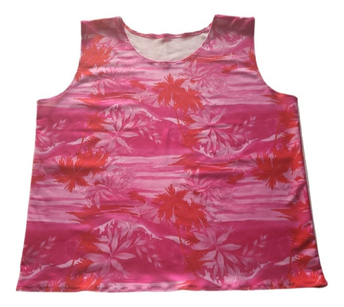 Remera Lycra Rosa Floreada 2024 !