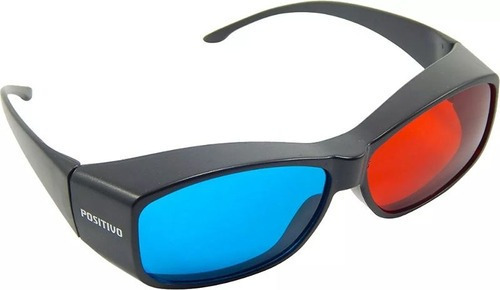 Imagem 4 de 5 de 10pçs Óculos 3d Ultra Resistente Ótima Qualidade Red Cyan