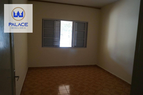Casa Com 3 Dormitórios Para Alugar, 130 M² Por R$ 1.100,00/mês - Vila Independência - Piracicaba/sp - Ca0484