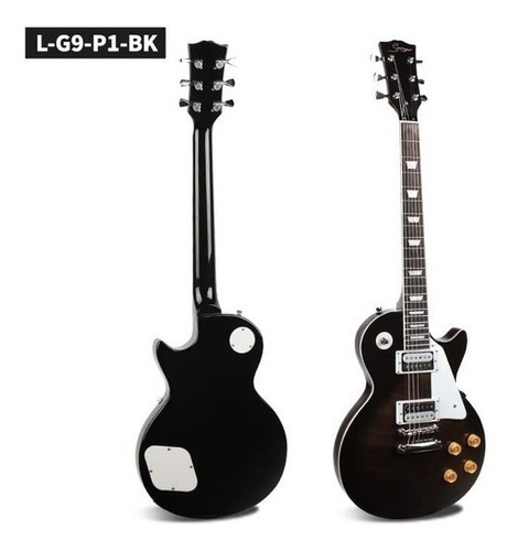 Guitarra Electrica Smiger Tipo Les Paul L-g9 P1 Bk Con Envio