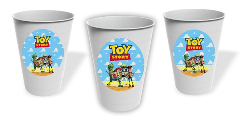 Vasos Toy Story Personalizados  Pack X10
