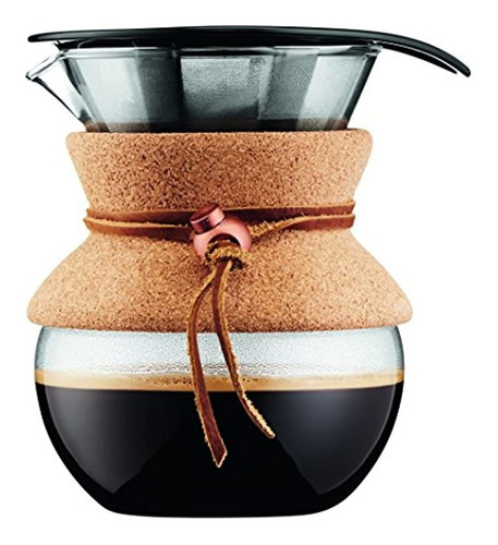 Bodum Pour Over Coffee Maker Con Filtro Permanente 17 Oz Cor