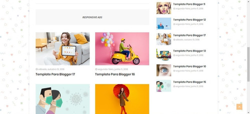 New Blog Template Blogger Responsive